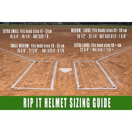 RIP-IT | Vision Pro Softball Batting Helmet | Matte | White | Lightweight Women's Sport Equipment