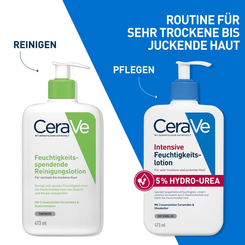 CeraVe Intensive Moisturising Lotion, Intensive Moisturising and Itche-Reducing, For Very
