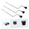 3pcs Floor Tom Drum Legs Replacement Feet Drum Support Stability