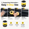 Car Plastic Restorer for Faded Trim – 400g Water-Based Renovator