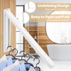 Zoyiancy 2pcs Wall Mounted Clothes Rack, Foldable Laundry Coat Racks,
