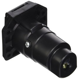 Pollak 12-907p 9-Way Rv Connector Socket, Pkgd