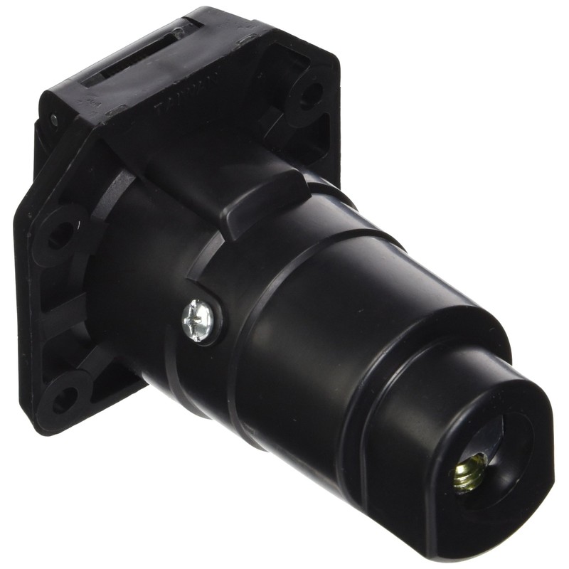 Pollak 12-907p 9-Way Rv Connector Socket, Pkgd