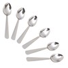 KitchenCraft Teaspoons Set of 6, Stainless Steel Coffee Spoons, 14