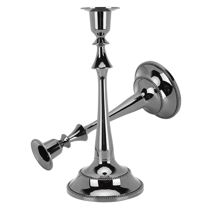 2Pcs Innovative European Style Single Head Candlestick Candle Holder Home
