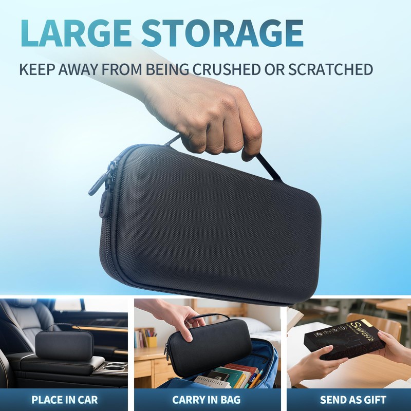 Tixlux Carry Case for Switch 2 - Shockproof, Compact, with