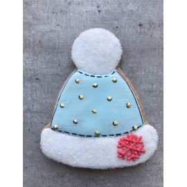 LILIAO Christmas Winter Hat Cookie Cutter - 3 x 3.8 inches - Stainless Steel