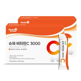 Product name / 슈퍼 비타민C 3000 2박스(200포) 건강기능식품 고함량 비타민씨 100% 분말 파우더