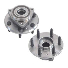 BRTEC 513277 [2 PCS] Front/Rear Wheel hub and Bearing Assembly for Buick Enclave 2008-16, for Chevy Traverse 2009-16,for GMC 2007-16 Acadia, for Saturn Outlook 07-10 W/ABS