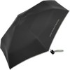Benetton Pocket Umbrella Ultra Mini Flat Solid, Black-iceberg Green