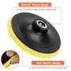 Mesee 2-Pack 5 Inch/125mm Hook and Loop Backing Pad with