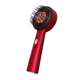 rechargeable Handheld Hair Scalp Massager Scalp Massaging Comb Scrubber, Hair Massage Tool for Home & Travel - Color: black