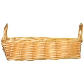 Chidorisangyou SR-041NA Basket, Natural, 8.7 x 5.5 x 3.5 inches (22 x 14 x 9 cm), PE Basket