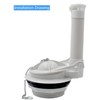 3 Inch Toilet Flapper Replacement Kit, Toilet Repair Kit Compatible