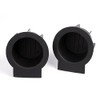 CROSSDESIGN 2 Pcs Front Console Cup Holder Insert Liner Compatible