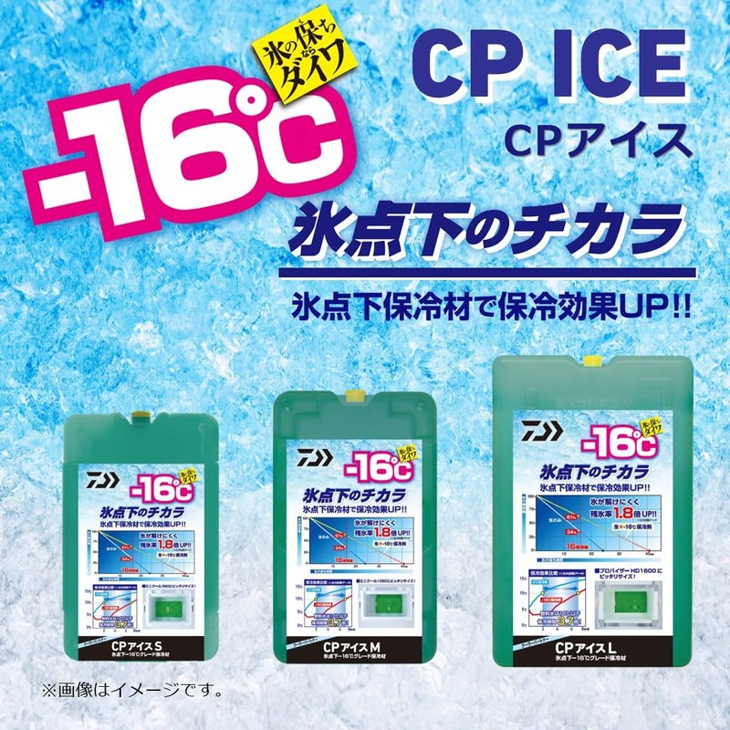 Daiwa CP Ice, Cooling Agent, Green M