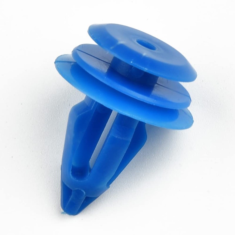 50pcs Blue Plastic Front Rear Wheel Arch Moulding Fasteners for