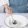 IMEEA 8-inch Mini Ladle Deep Soup Spoon SUS304 Stainless Steel