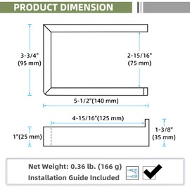 APLusee Brushed Gold Toilet Paper Holder, 304 Stainless Steel Tissue Roll Hanger, Wall Mount
