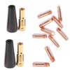 14 Pcs Flux Core Gasless Nozzle Tips Kit, 0.9mm Heat