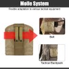Tactical Molle Dump Pouch, Foldable Dump Bag, Mesh Drawstring Utility