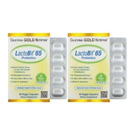 (1+1) CGN Lactobif65 Probiotics 65 Billion CFU 30 Veg Capsules 2 Packs Lactobacillus gasseri / (1+1) CGN 락토비프65 유산균 650억CFU 30베지캡슐 2팩 락토바실러스 가세리