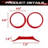 x xotic tech Dashboard Instrument Cluster Panel Trim Compatible with