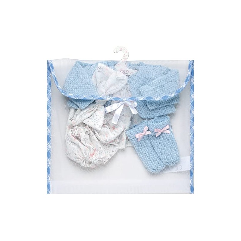 Llorens 1097382 Doll Clothes for 35-38 cm Dolls, Clothes Set