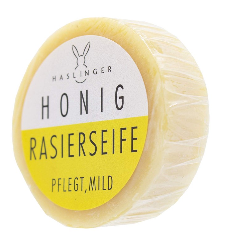 Haslinger Rasierseife Honig ca. 60g in Dose