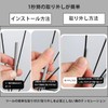 DERRON 自転車 スポーク リフレクター 反射チューブ クリップ ホイールリフレクター 取付け用 簡単取り付け DIY