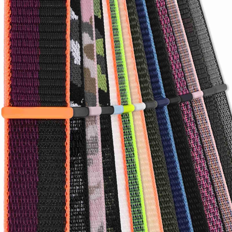 WOCCI 18mm Adjustable Nylon Watch Band, Quick Release Sport Loop