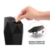 Ginsco 2 Pack Car Trash Can with Lid, Cup Holder