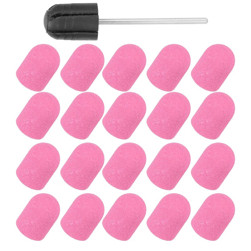 Nail Art Sanding Cap Nail Drill Bits Polishing Grinding Sanding