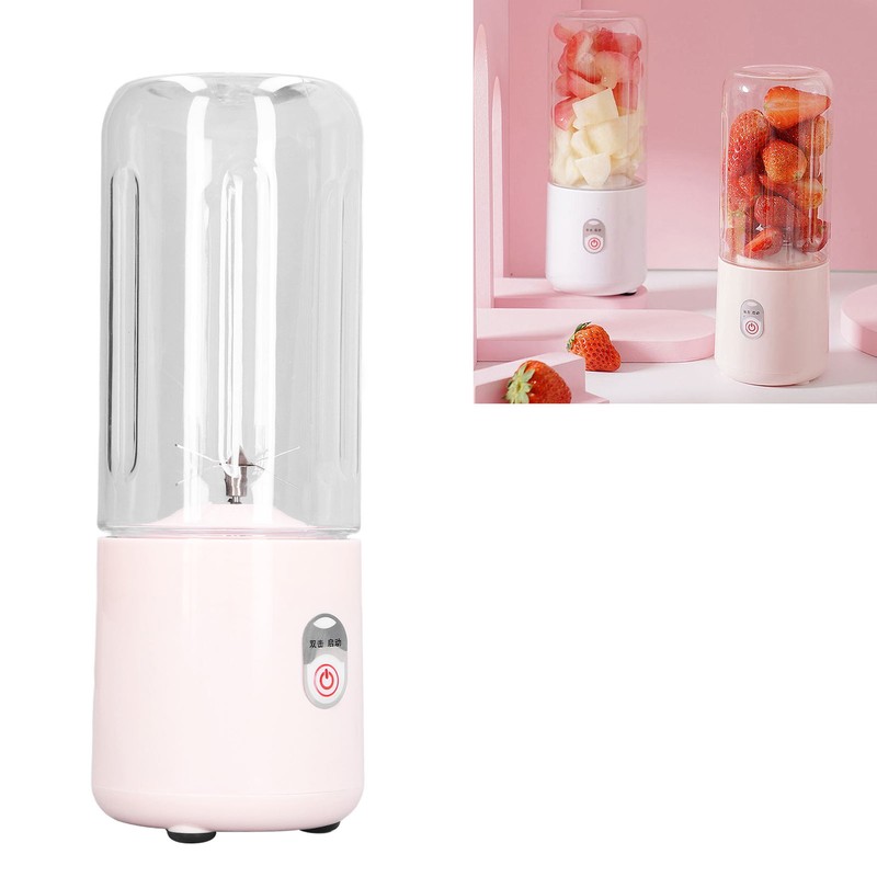 Portable Blender 6 Blades USB Rechargeable Multifunction Mini Fruit Mixer