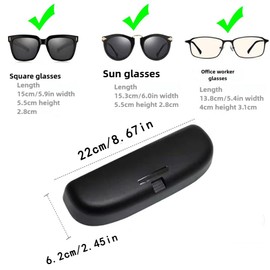 Pitruves Sunglasses Holder for volvo 2016-2025 XC90，2017-2025 V90 S90，2020-2025 XC60 S60 V60 XC40,Glasses Case Storage Box Replace for Driver Side Overhead Grab Handle (Black, xc90、v90、s90)