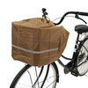 Kiaro Bicycle Front Basket Cover, Beige, For Front Safety Basket