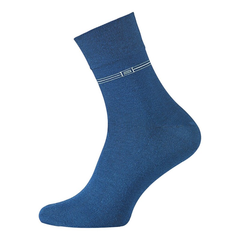 6 Pair Mens Cotton Quarter Socks, without elastic cuff, seamless