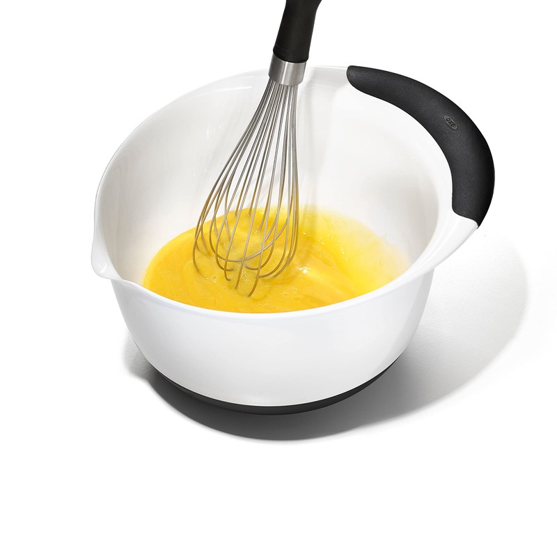 OXO Good Grips 3- Piece Plastic Mixing Bowl Set, 2500