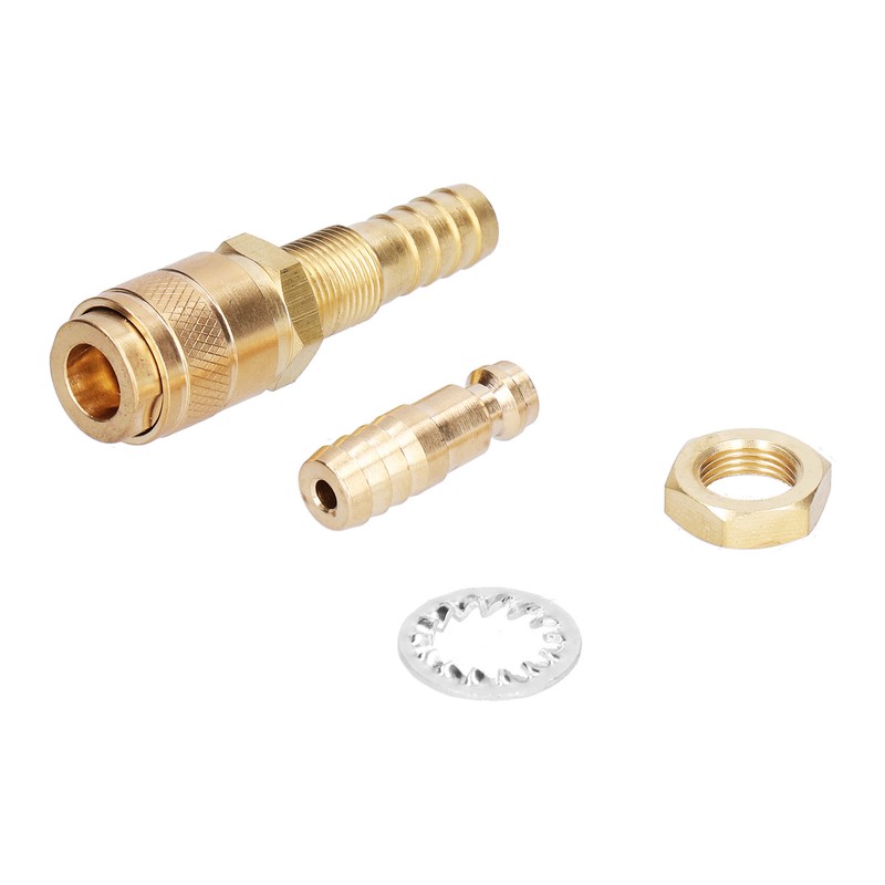 Quick Connector Fitting Hose Brass Connection for TIG Welding Torch