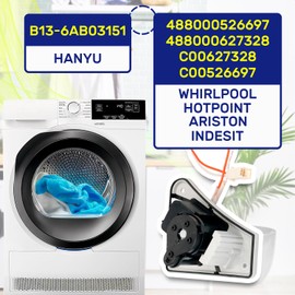 Condensate Pump for Dryer 13W 220V-240V with Original Code 488000526697 488000627328 C00526697 C00627328 for Whirlpool B13-6AB03151 for HANYU MONTERAL
