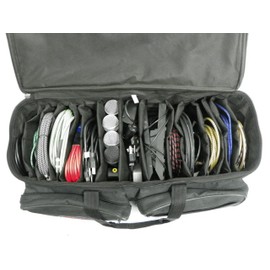CablePhyle - Professional 15-Slot Cable File Gig Bag, for Cords, Sound Equipment, DJ Gear, Musician Accessories, CFB-02