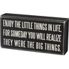 Primitives by Kathy 15861 Classic Box Sign, 8 x 4-Inches,