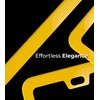 Deselen Yellow License Plate Frame - 2-Hole Sleek Style, Stainless