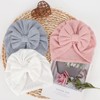 DRESHOW Newborn Baby Hat Soft Stretchy Baby Turban Hat with