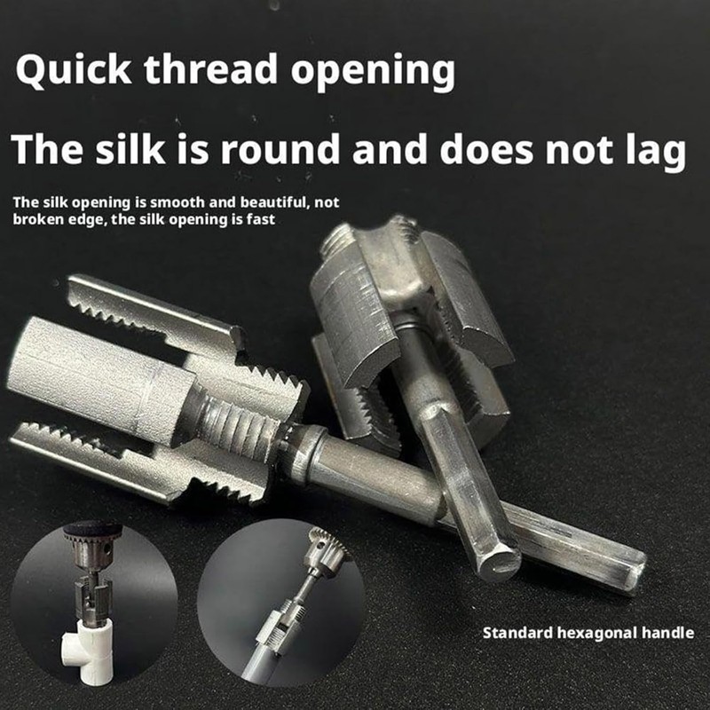 2025 New Pipe Thread Cutting Tool,Integrated Internal & External Pipe