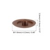 uxcell Screw Cap Covers, 80pcs 11.8x3.3mm Plastic Screw Decoration Cover