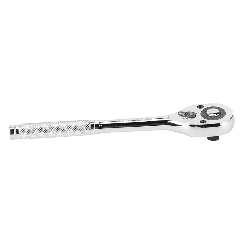 Quick Release Ratchet Wrench 45 Teeth Adjustable Chromed Sleeve Socket