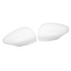 1pair Rearview Mirror Cap 1594546 White Wing Mirror Cover Cap