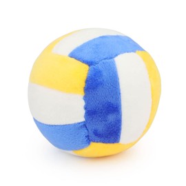 TONYFY Dog Toys Balls - Chewable Plush Volleyball for Dogs, Soft Pet Squeaky Ball Stuffed with Fluffy, Durable Indoor & Outdoor Dog Puzzle Toy, Birthday for Puppy Small Medium Breeds