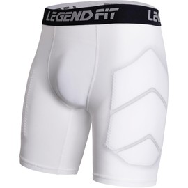 Legendfit Men Adult Baseball Padded Sliding Shorts w/Cup Pocket Protective Compression Underwear Softball Football Lacrosse